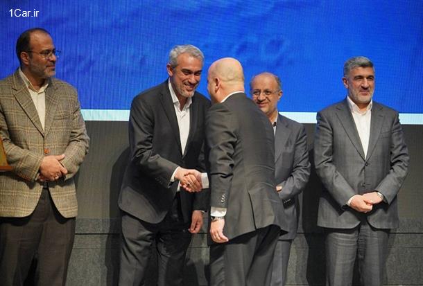 تقدیر از کرمان موتور در برترین‌های بورس کالای ایران